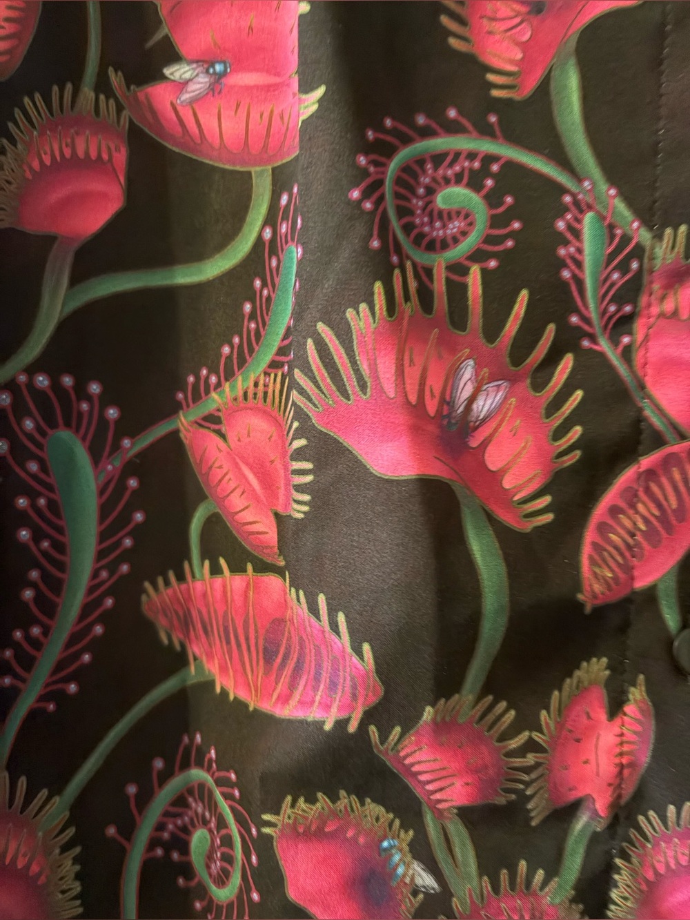 Fun Venus flytrap print blouse - Picture 6 of 6